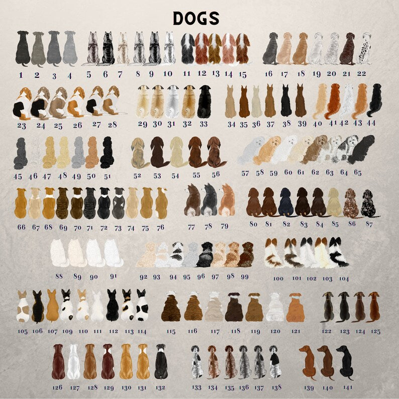 Keramische mok met aangepaste portretten en huisdieren