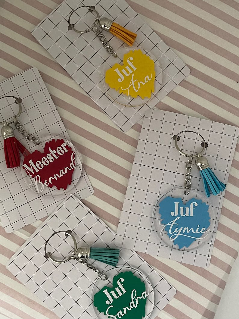 Aangepaste sleutelhanger