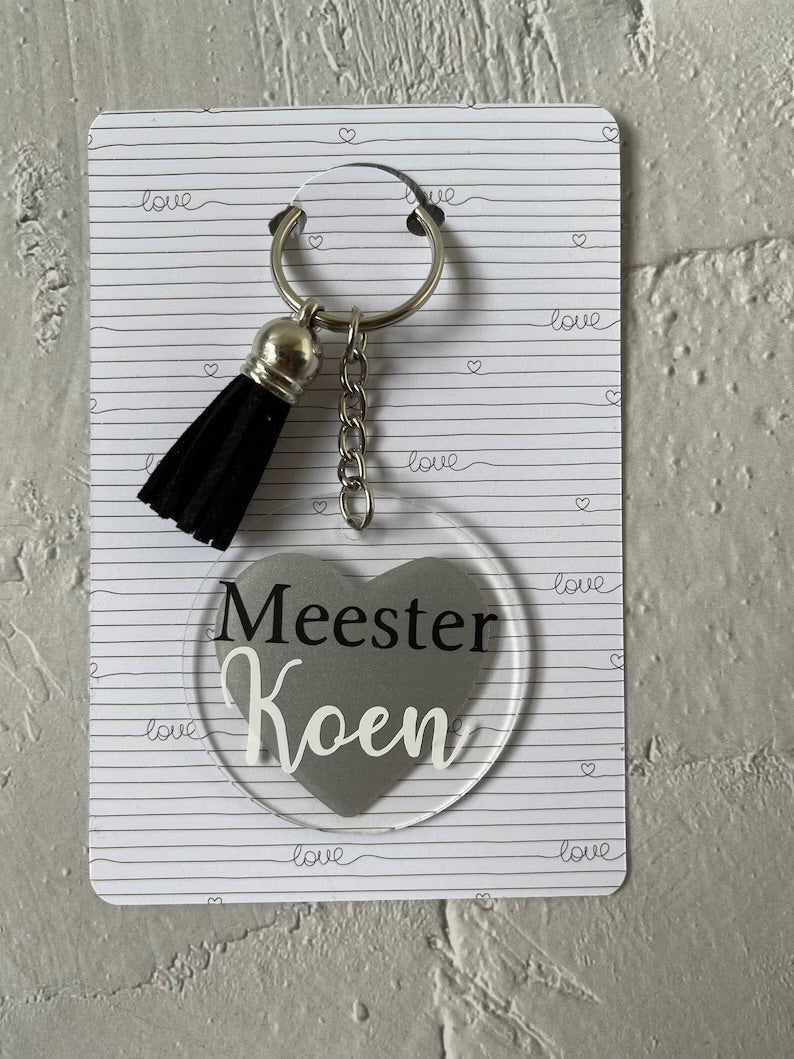 Aangepaste sleutelhanger