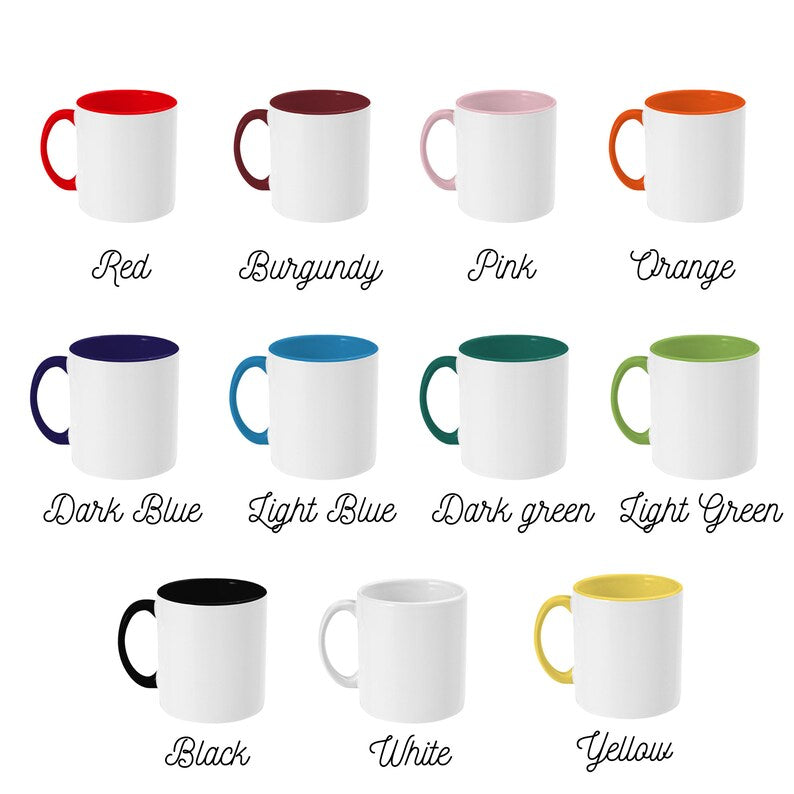 Keramische mok met aangepaste portretten en huisdieren