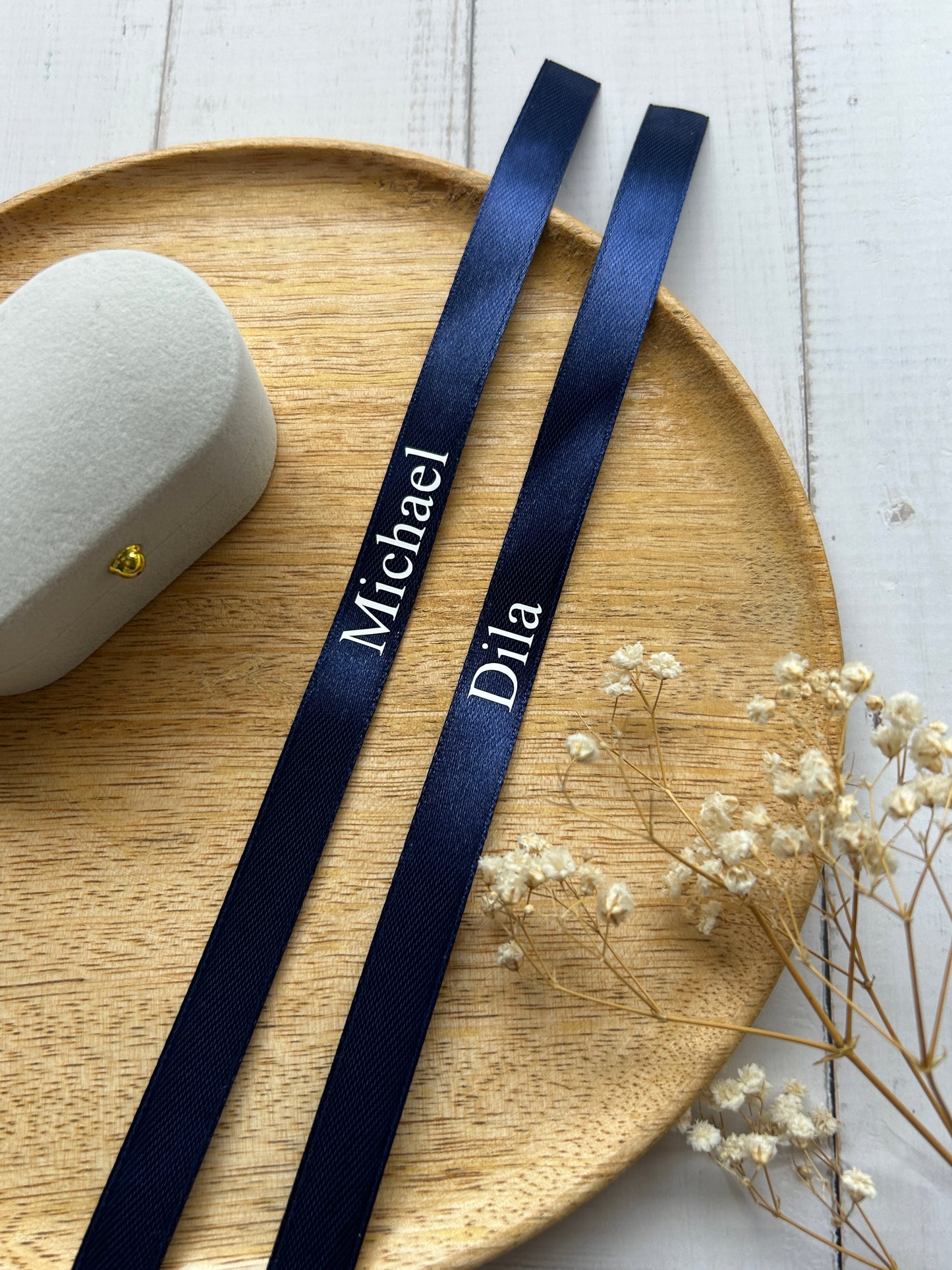 Söz Kurdelesi Custom Ring Band - Gepersonaliseerd verlovingsringlint | Ontwerp voor iedereen