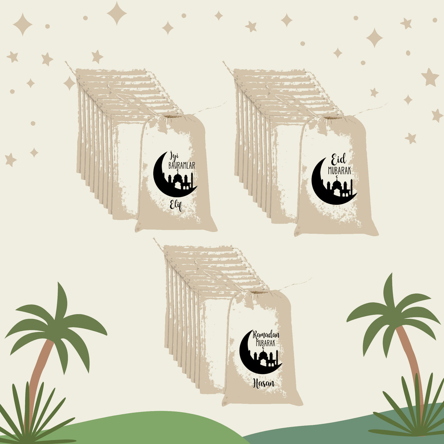 Personalized Ramadan Gift Bag For Kids