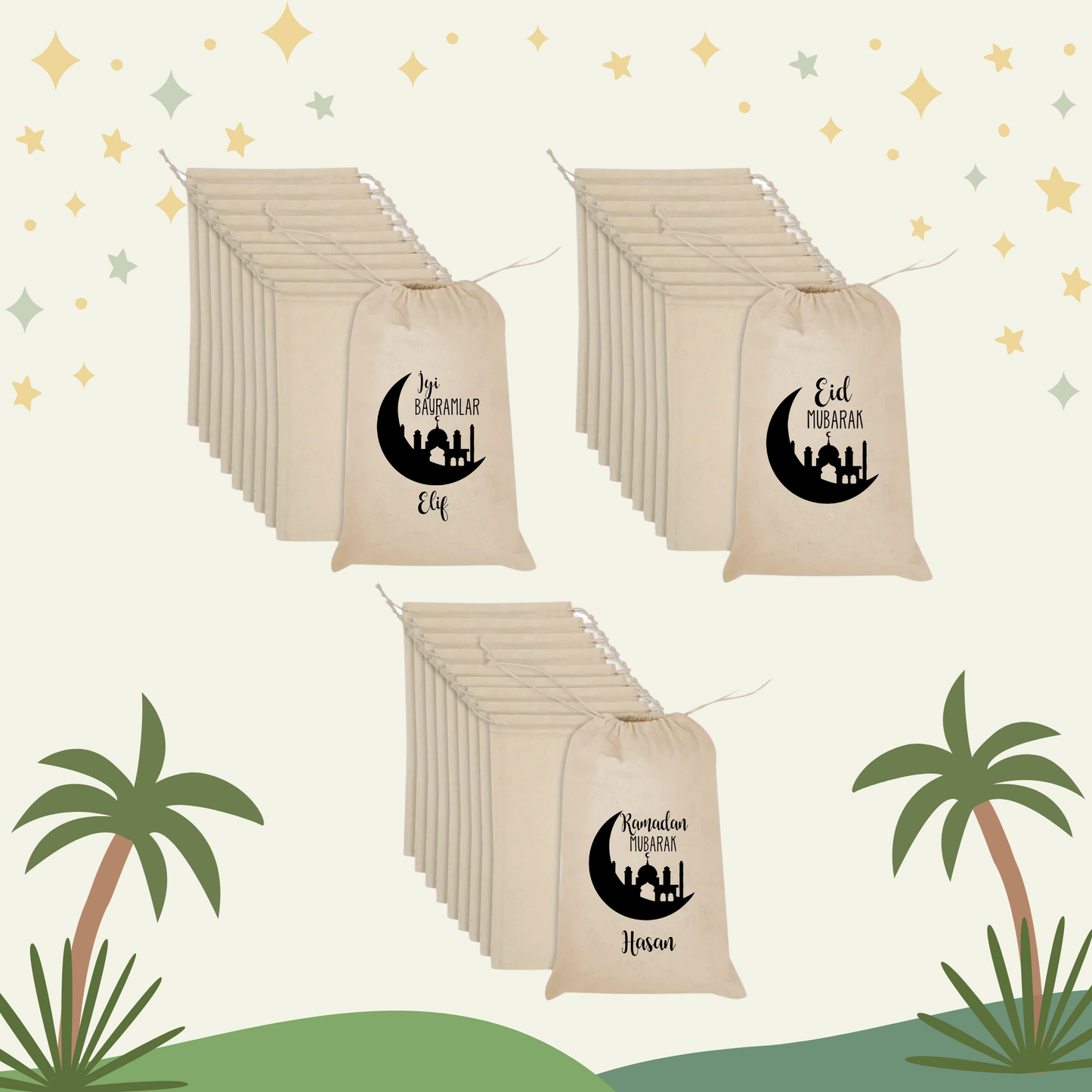 Personalized Ramadan Gift Bag For Kids