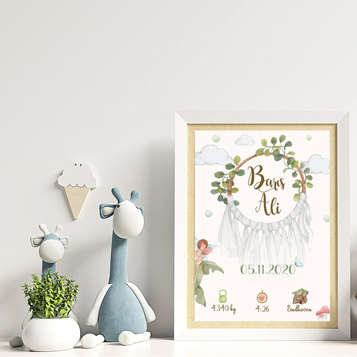 Personalized Newborn Poster