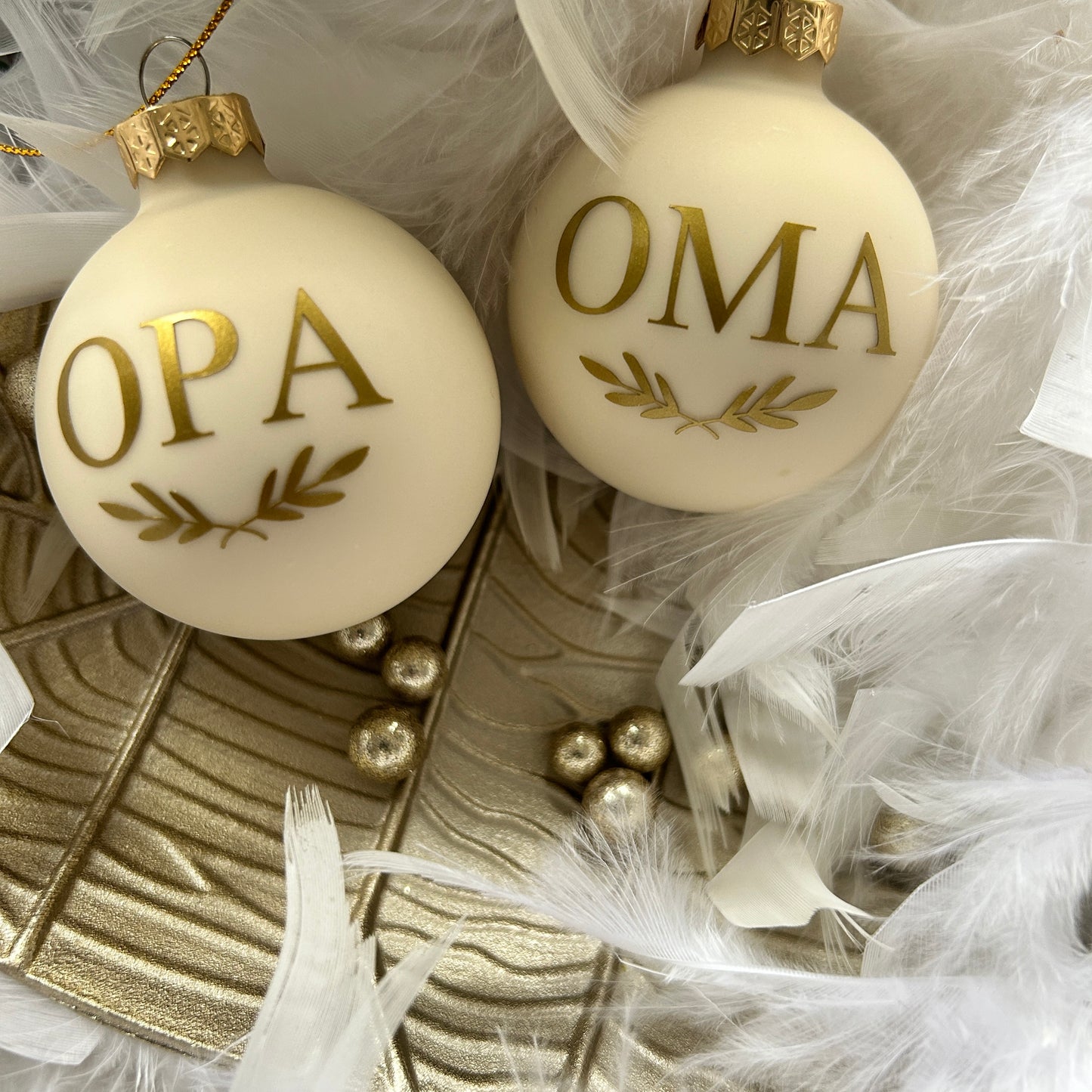 Tree ornament for Oma and Opa