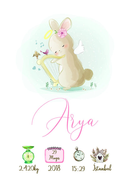 Personalized Newborn Poster