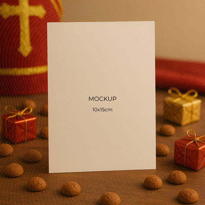 Sinterklaas Card Mockup Bundle for Small Businesses