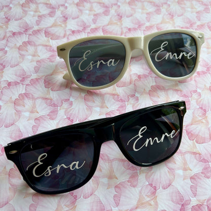 Matching Sunglasses for Bride and Groom, Bride and Groom Sunglasses Set